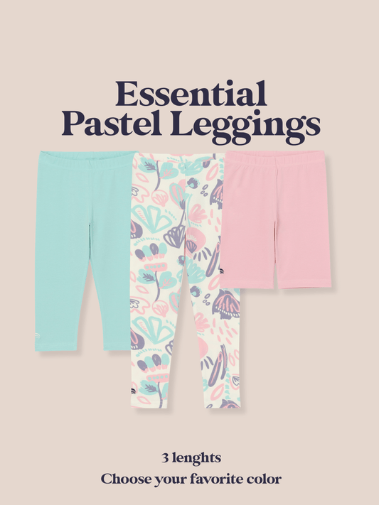 Essential Leggings Set - 3 Pairs - Choose your colors