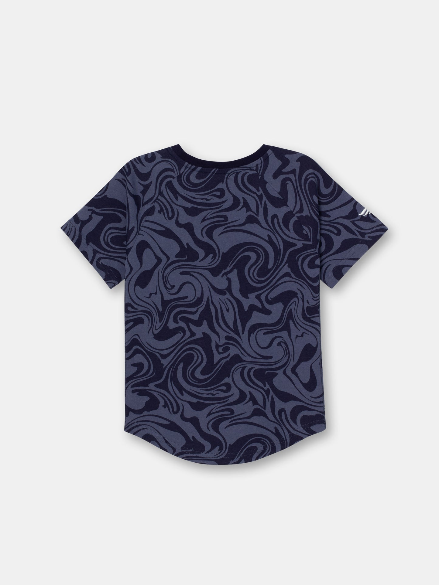 Short Sleeve T-Shirt in (Galaxy) Pattern - Grey