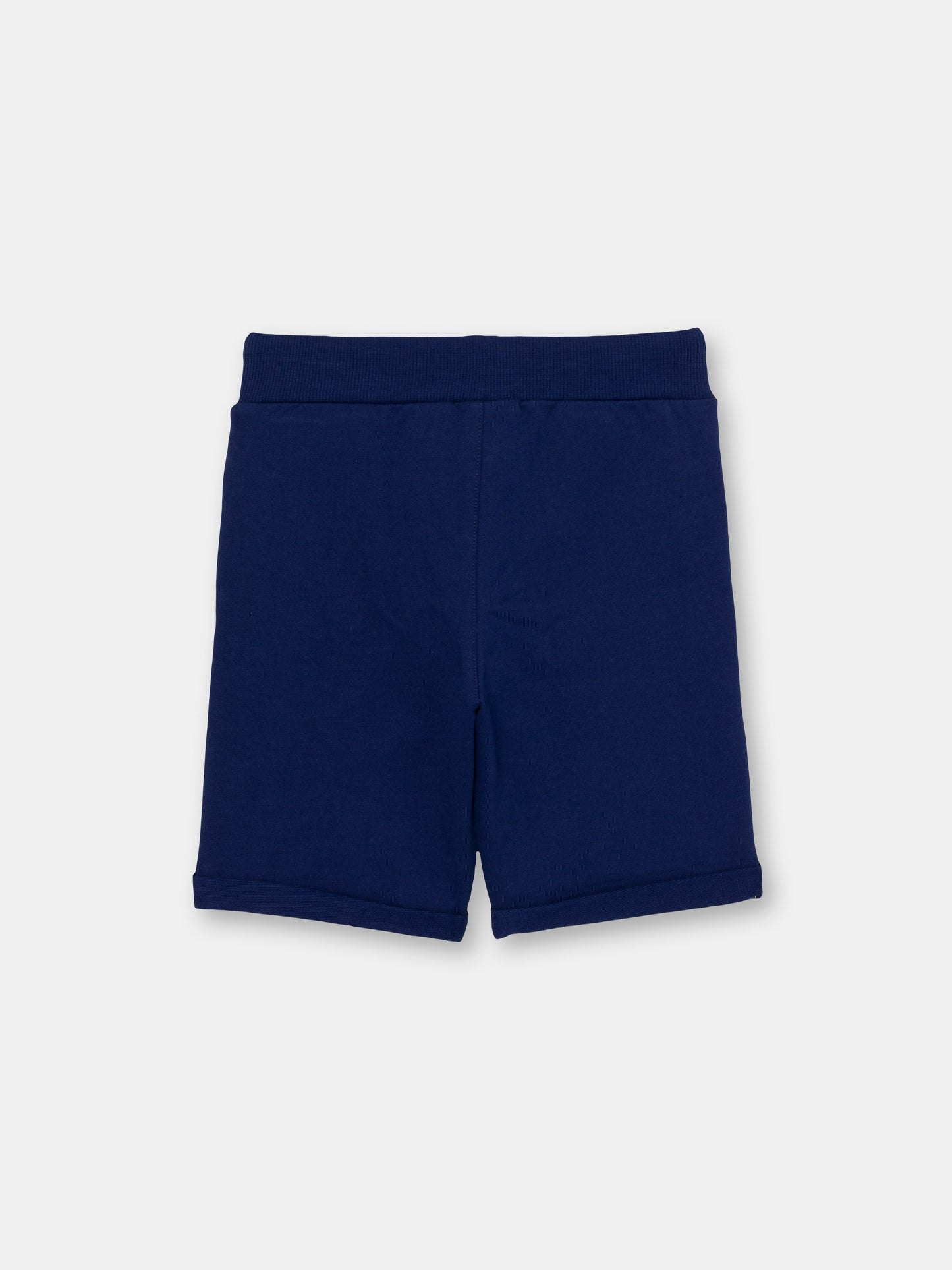 Solid Shorts with CRB Patch - Dark Blue