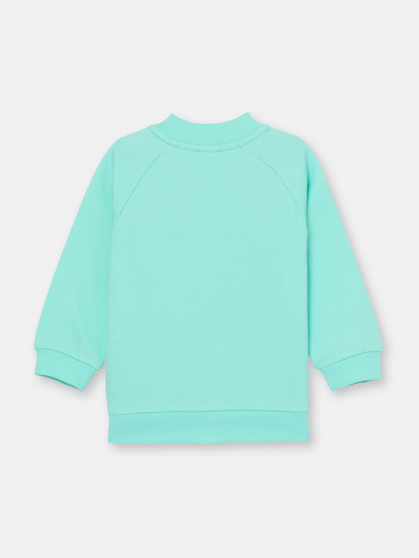 Bomber Jacket with Monster Face Graphic - Atlantis