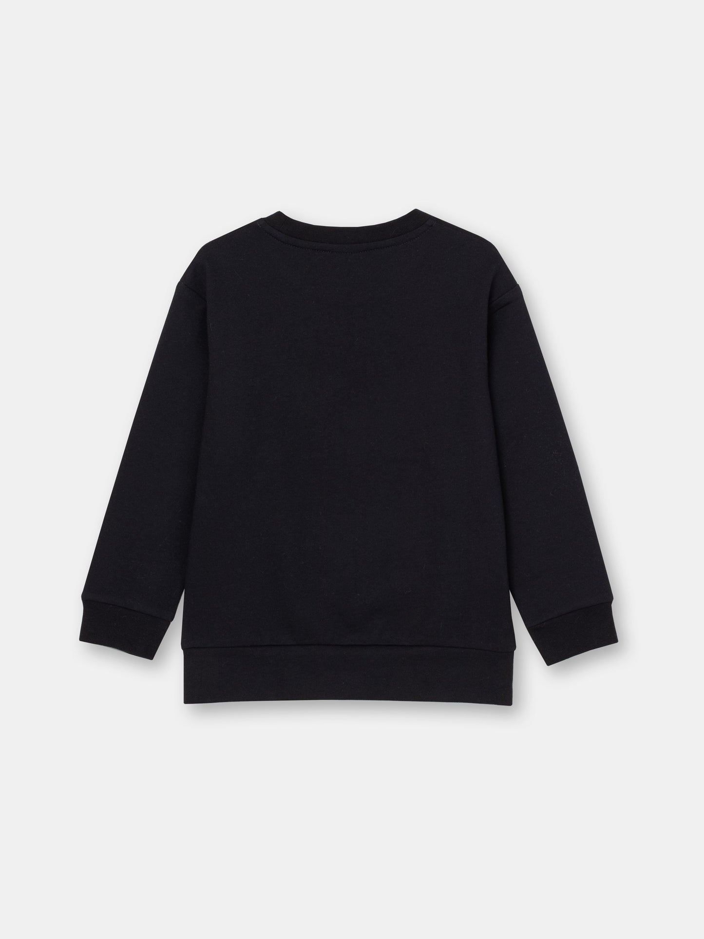 Boys Black Sweatshirt with Last Dragon Print