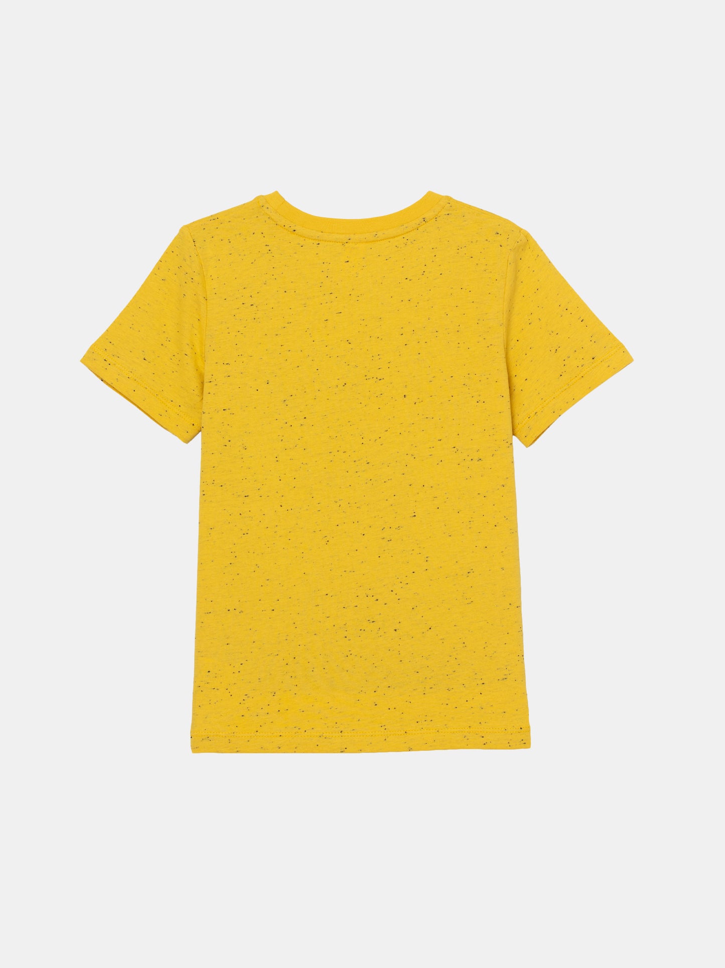 Boys Yellow T-shirt with Lumbearjack Print
