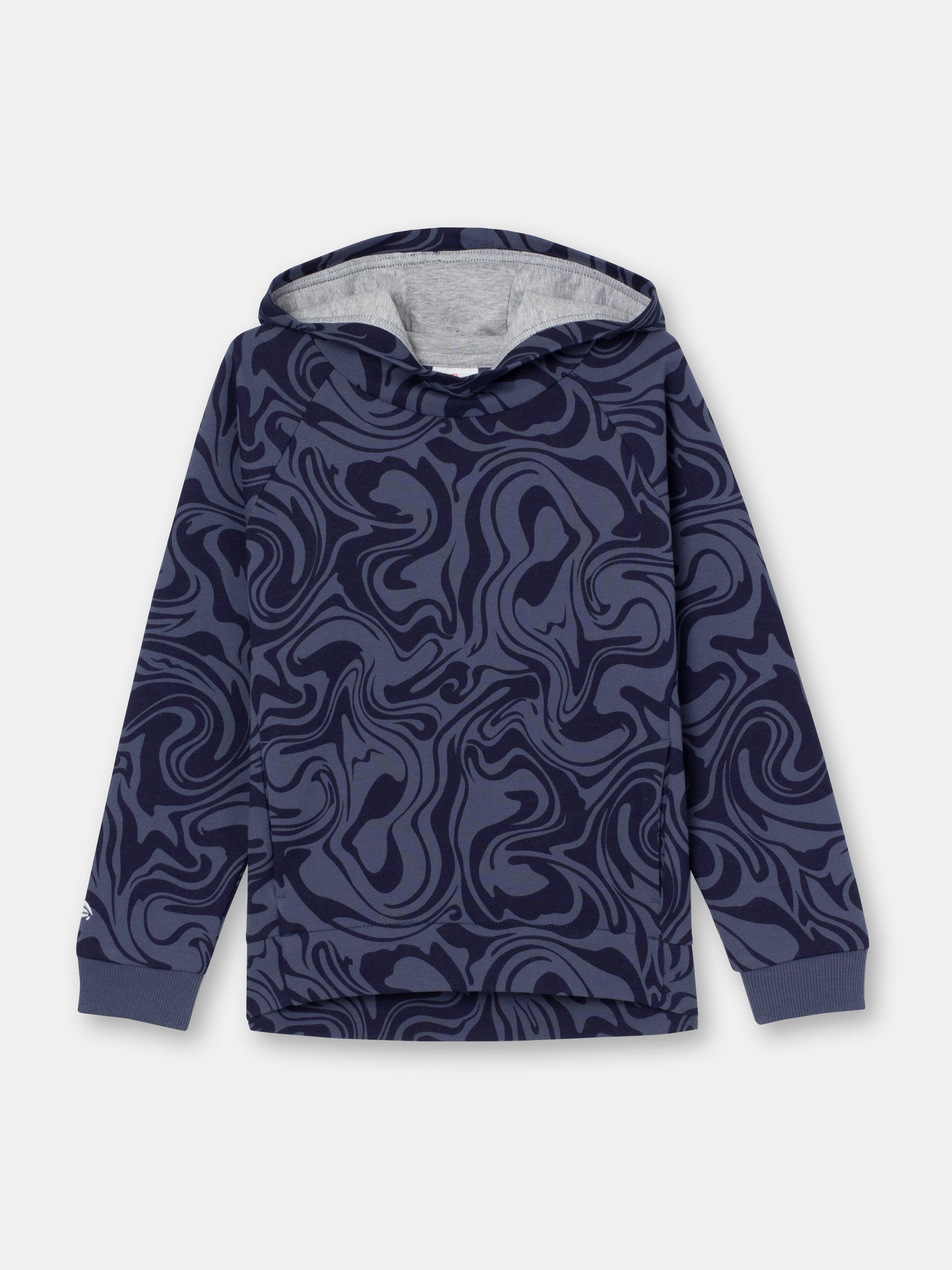 Hoodie Sweatshirt in (Galaxy) Pattern - Grey