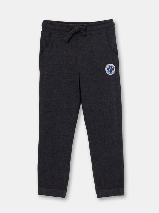 Boys Grey Pants with Adventure Explorer Logo