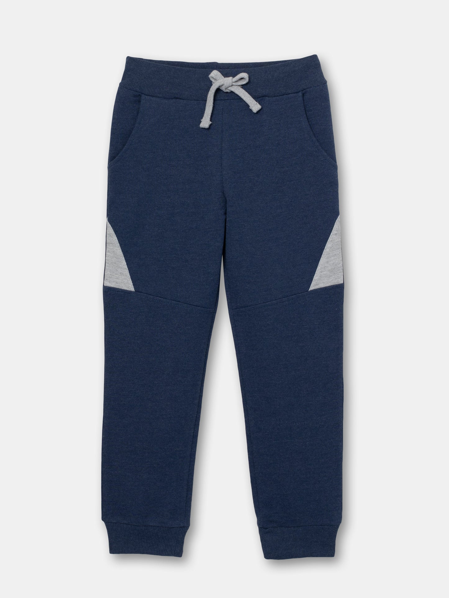 Boys Dark Blue French Terry Pants