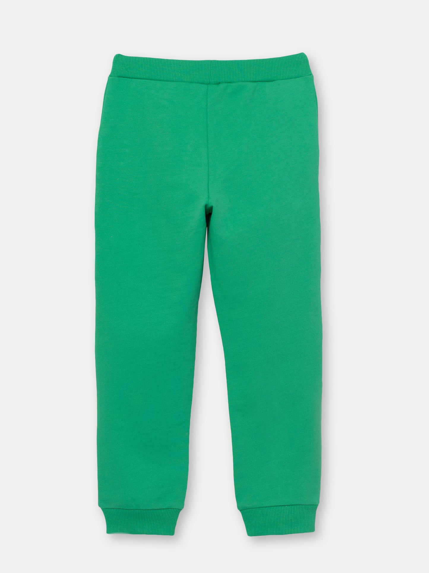 Boys Green French Terry Pants